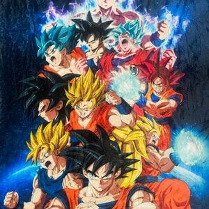 Dragon Ball Z Graphic blanket